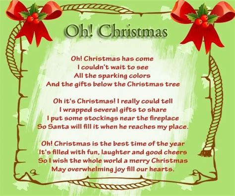 Best Christmas Poems All About Christmas