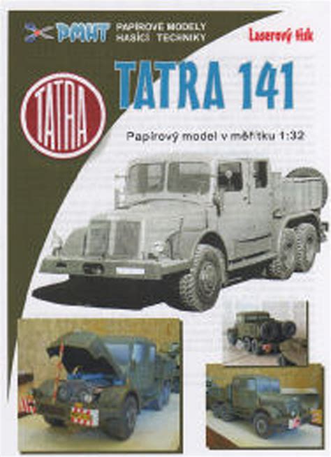 Papercraft Tatra T 141 Green Scale 132 And Similar Items