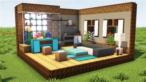Top 38 Cool Minecraft House Interior Designs Update