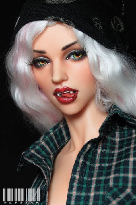 Iplehouse Doria Vampire Bjd Commission By Pepstar Female Vampire Ball Jointed Dolls Vampire Art