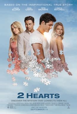 Jacob elordi, adan canto, tiera skovbye and others. 2 Hearts (film) - Wikipedia