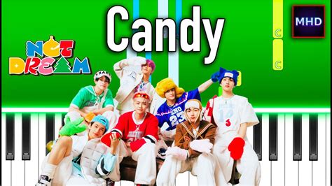 Nct Dream Candy Piano Tutorial Youtube