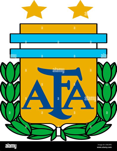 Logo Of The Argentine National Football Team Stock Photo Alamy
