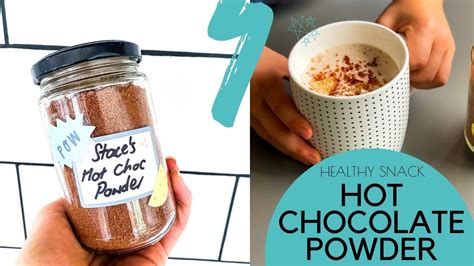 Healthy Homemade Hot Chocolate Powder Recipe Youtube