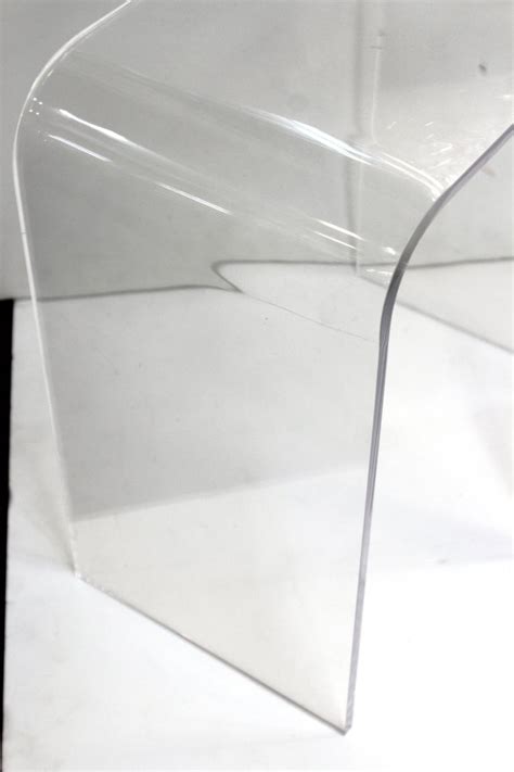 Modern Lucite Waterfall Side Tables For Sale At 1stdibs