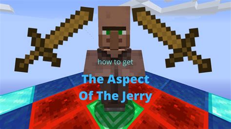 How To Get The Aspect Of The Jerry In Hypixel Skyblock Youtube