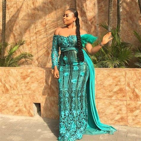 Latest Nigerian Lace Dress Styles For Ladies 2022 Shweshwe 4u