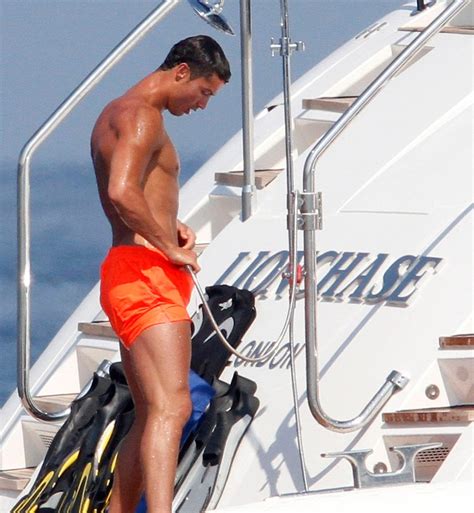 Cristiano Ronaldo Enjoys Saint Tropez Sunshine After Being Snapped