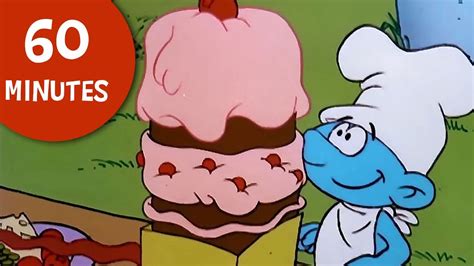 60 Minutes Of Smurfs Food Compilation The Smurfs Youtube