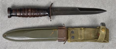 Lot Ww2 American Paratroopers M3 Combat Knife