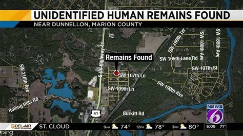 Unidentified Human Remains Found Officials Say Youtube