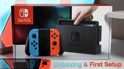 Nintendo Switch Unboxing And First Setup Zollotech