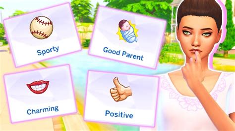 Sims 4 Added Traits Mod 👍🏻 🏊‍♂️ 🏽👶🏽🤱🏻 Sims 4 Anime Sims 4 Pets