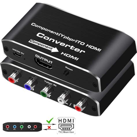 Component Ypbpr To Hdmi Adapter Rhoelect