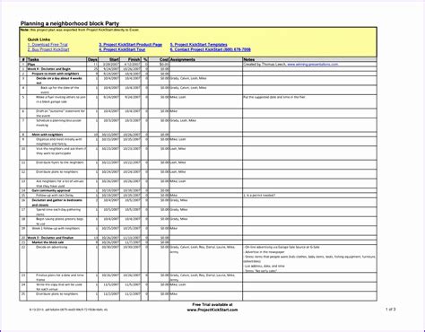 7 Excel Implementation Plan Template Excel Templates