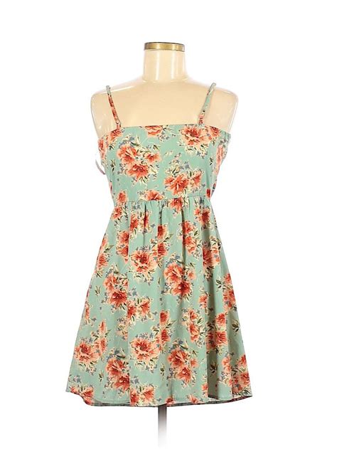 Forever 21 Juniors Dresses On Sale Up To 90 Off Retail Teal Floral