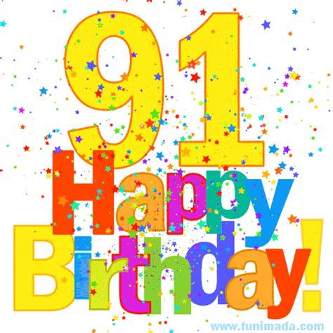 Happy 91st Birthday Animated S