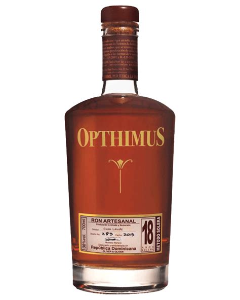 opthimus 18 year old rum 700ml unbeatable prices buy online best deals with delivery dan