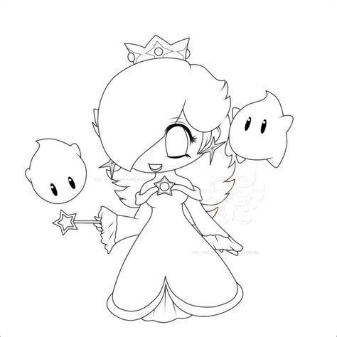 Baby rosalina is a minor character in the mario franchise designed to be the infant counterpart of rosalina. Baby Princess Rosalina Coloring Pages - Through the ...