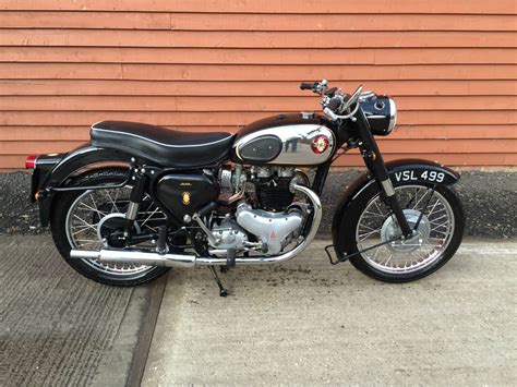 Very Rare 1959 Bsa A10 Golden Flash 650cc Motor Bike British