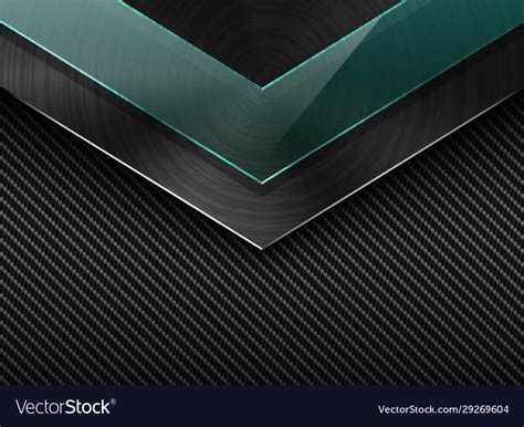 Most relevant best selling latest uploads. Black carbon fiber background with corner Vector Image