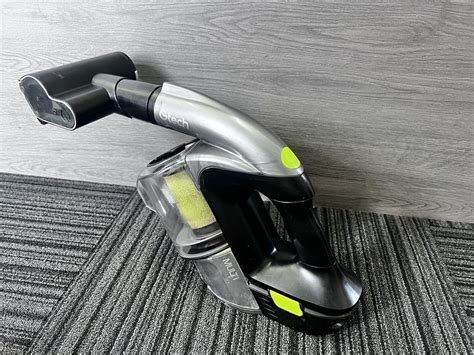 Gtech Multi Mk2 Handheld Cordless Vacuum Cleaner Grey Green Cleaned