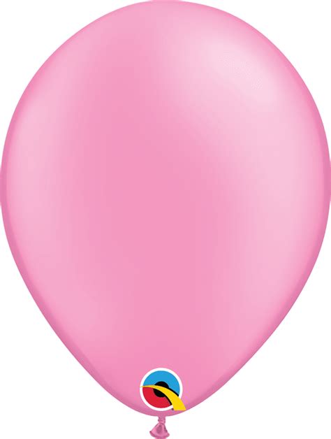 Qualatex Neon Pink Latex Balloon Uninflated