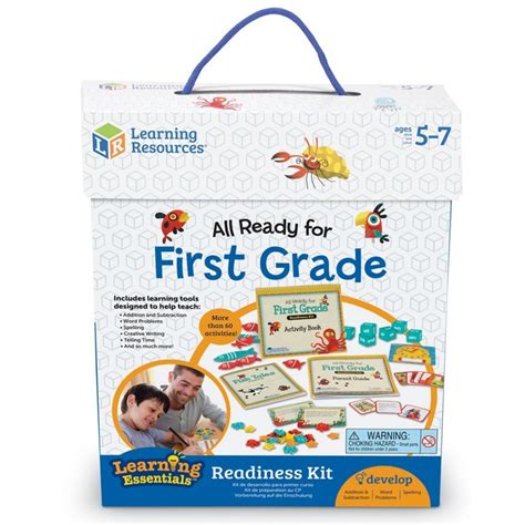 Learning Resources All Ready For First Grade Readiness Kit Babyonline