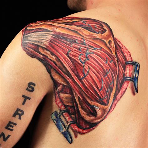 Realistic Medical Anatomical Tattoo By Ally Lee Medical Tattoo Anatomy Tattoo Anatomical Tattoos