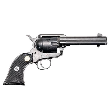 Shop Single Action Blank Firing Revolver Blued Finish 380 Cal