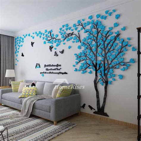 Large Bedroom Wall Stickers Wall Tree Decals Bedroom 3d Decoraive