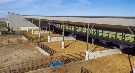 This Livestock Facility Was Built For Smith Cattle Co Of Estherville