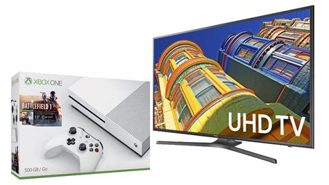 Get An Xbox One S With A Free Game And 55 Samsung Smart 4k Uhd Tv Right Now For 850 Only