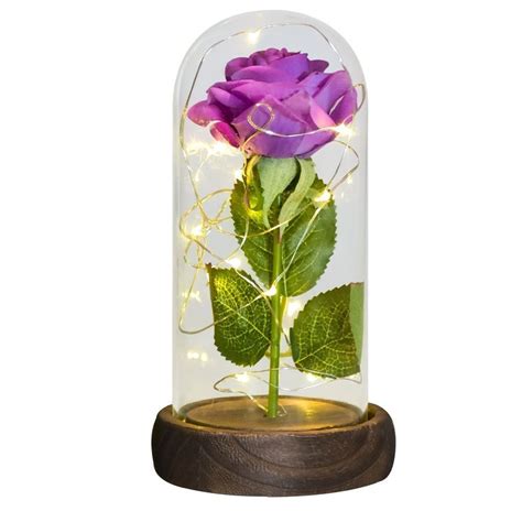 Eternal Rose Glass Dome Barecrate