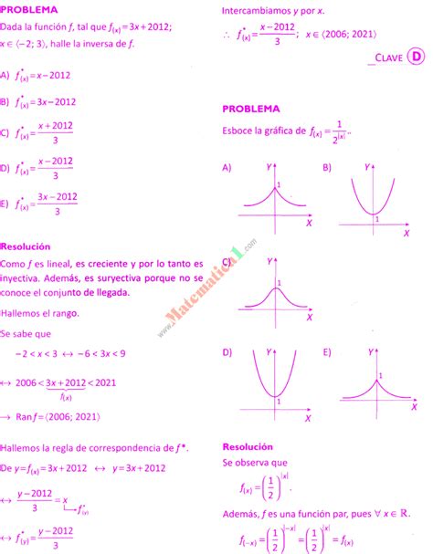 Funcion Exponencial Ejercicios Resueltos Pdf