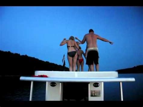 Drunk Bikini Falls Off Boat While Dancing YouTube