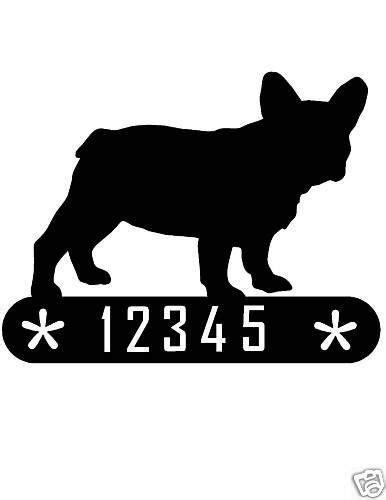 Shop for french bulldog wall art from the world's greatest living artists. FRENCH BULLDOG METAL HOME ADDRESS SIGN (With images)