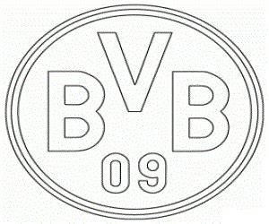 Ausmalbild vfb logo soccer coloring pages italy germany spain uefa football. Ausmalbilder Bvb 09 | Malvorlagen zum ausdrucken ...