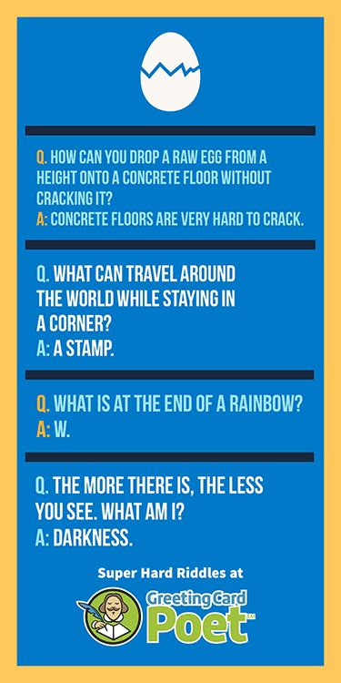 Riddles that are fun and entertaining and for the kids and are bound to stimulate. Hard Riddles to Stump You - With Answers Thankfully ...