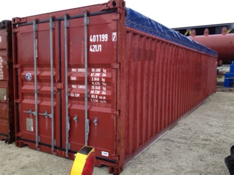 40′ Open Top Containers — Tidewater Storage Trailers And Rentals Inc