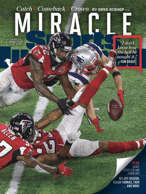 Julian Edelman On Cover Of Si S Super Bowl Issue Sports Illustrated