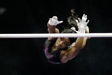 Simone Biles Soars To 6th Us Gymnastics Title Katu