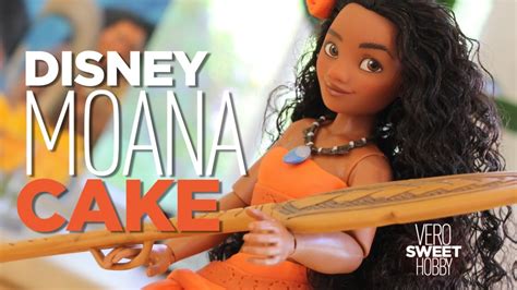 Moana Doll Cake Disney Princess How To Make A Moana Doll Cake Youtube
