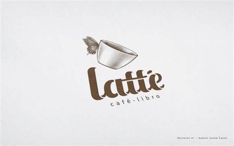 Latté Coffee On Behance Coffee Logo Creative Coffee Coffee Branding