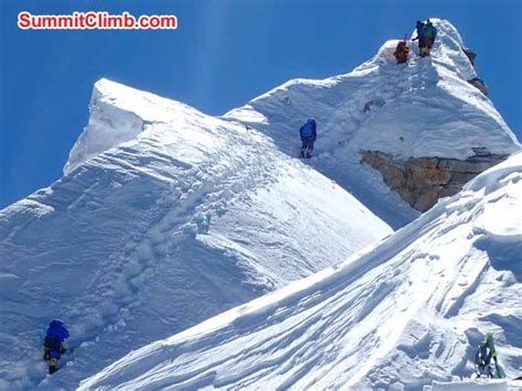 Mt Manaslu The Eight Highest Peak Of The World Which Is Elevated At