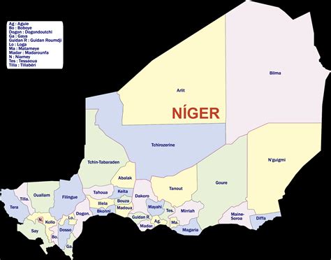 Mapas De Níger
