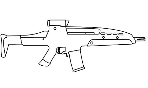 XM8 Free Fire Coloring Page - Free Printable Coloring Pages for Kids