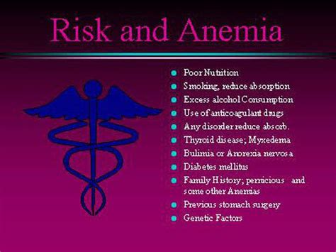 Risk Factors Of Anemia Medizzy