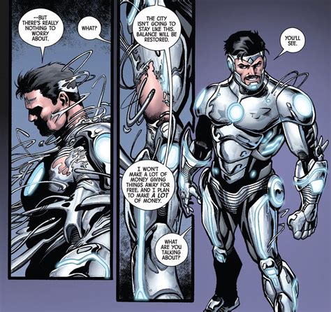 High Tech Symbiotic Exoskeleton Superior Iron Man Marvel Iron Man
