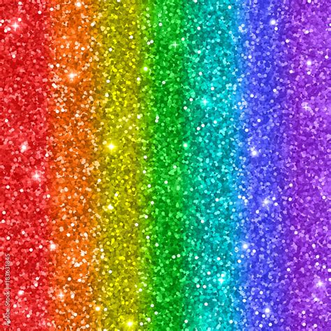 Multicolored Rainbow Glitter Background Vector Stock Vector Adobe Stock